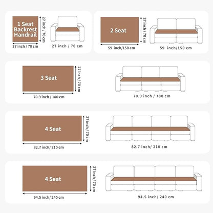 Velvet Couch Covers for Dogs, Dog Sectional Couch Covers, Pet Couchs Cover for 2-3 Seater, Couchs Protector for Dogs, Sectional Sofa Cover for Pet Washable(1PC,Dark Brown,27.6"×70.9")