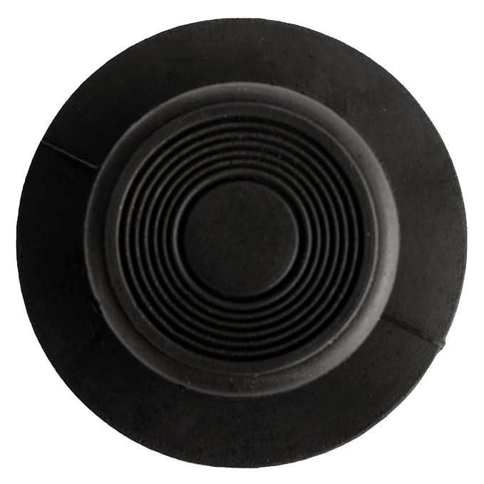 Jeffers Face & Finishing Brush for Dogs, Cats, Horses – Soft Rubber Grooming Tool for Face, Ears, Fur, Coat, Bath, Shedding, Deshedding, Pet Brush for Sensitive Areas, Small Compact Size - Black