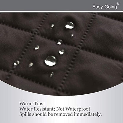 Easy-Going Chair Sofa Slipcover Reversible Sofa Cover Water Resistant Couch Cover Furniture Protector Cover with Elastic Straps for Pets Kids Children Dog Cat (Chair, Chocolate/Chocolate)