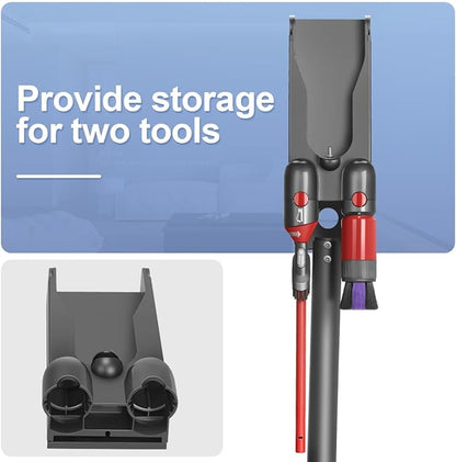 FUNTECK Wall Mount Compatible with Dyson V11, V11 Outsize and V15 Vacuum Cleaners, Charging Station Replacing Part No. 970011-01 & 970011-02