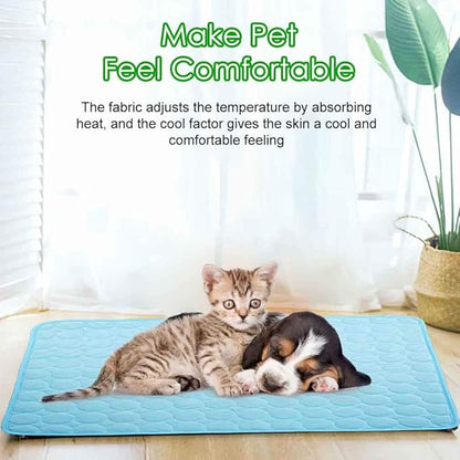 Self-Cooling Mat for Dogs Cats, Summer Pet Cooling Pad Washable Dog Cooling Blanket for Indoor & Outdoor