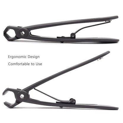 SZQHT Ultra Wide Jaw Opening Nail Clippers Set, Toenail Clippers for Thick Nails, Heavy Duty Nail Cutter, Stainless Steel Toe Nail Clippers for Seniors, Men & Women Manicure,Pedicure,Big(Gray)