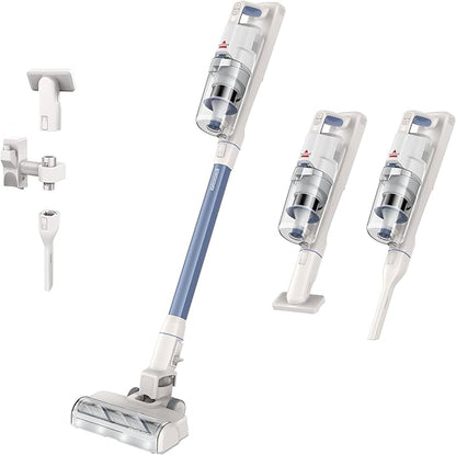 Bissell PowerClean 200W Self-Standing Cordless Vacuum w/Tangle Free Brush Roll, Removeable Battery, Wall Mount, Upholstery Tool & Bright Headlights, 4173