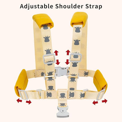 Toddler Leashes + Anti Lost Wrist Link for Kids, 4 in 1 Kid Harness Backpack Leash for Girls Boys, Reflective Kids Anti Lost Leash Cute Baby Harness Belt Strap Foldable Child Safety Leash for Park/Zoo