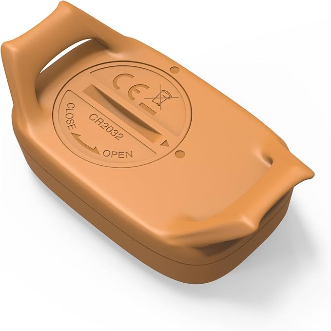 Automatic Pet Door Collar Compatible with High Tech Pet Door for MS-4 or MS-6, Sunset Orange,1PK