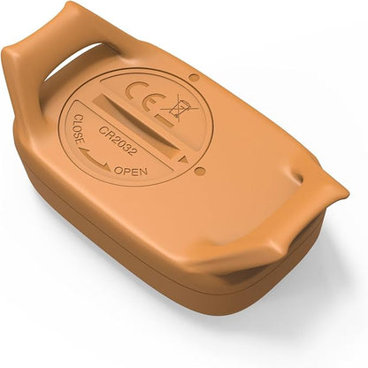 Automatic Pet Door Collar Compatible with High Tech Pet Door for MS-4 or MS-6, Sunset Orange,1PK