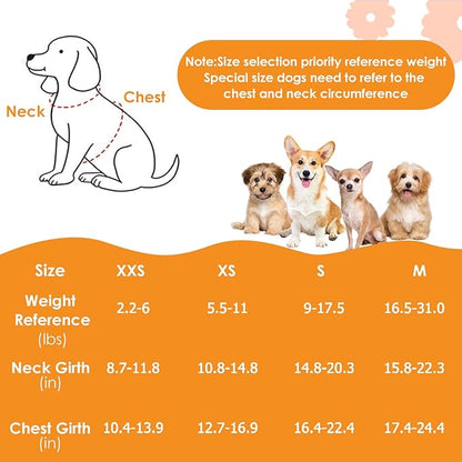 Lukovee Puppy Harness and Leash Set, No Pull Lightweight Soft Suede Adjustable Pet Harness Vest with Snap Buckle for Puppy Small and Medium Size Dog (Black-XS)