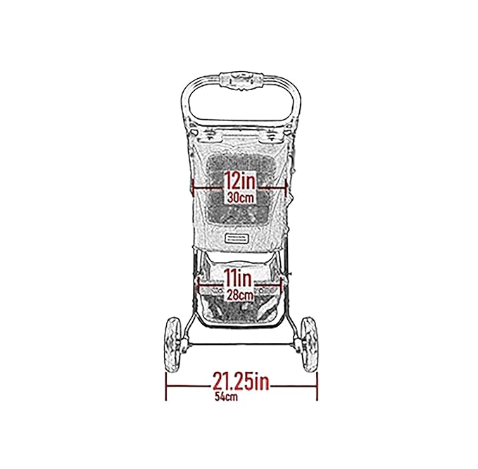 Pet Gear No-Zip Special Edition 3 Wheel Pet Stroller for Cats/Dogs, Zipperless Entry, Easy One-Hand Fold, Removable Liner, Cup Holder, Chocolate