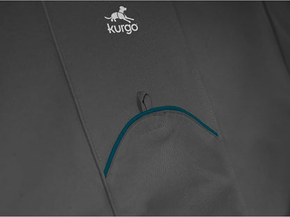 Kurgo Wander Bench Seat Cover, Dog Car Seat Protector, Waterproof & Stain-Resistant, Secure Fit, Charcoal Grey