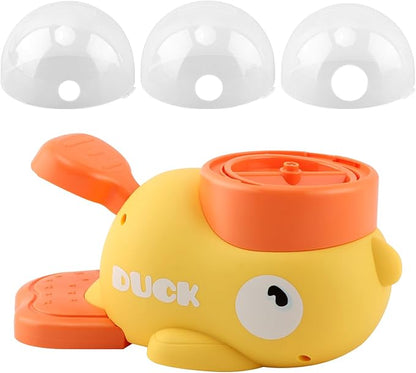 Interactive Treat Dispenser Toy for Dogs & Cats Duck-Shaped - Slow Feeder Food Puzzle with Adjustable Dispenser, IQ Training & Exercise Toy for Small/Medium Pets