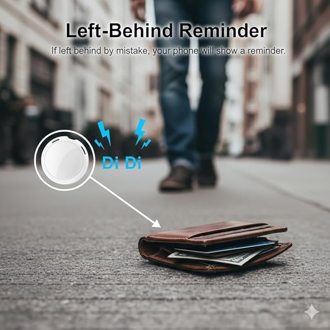 No Subscription GPS Tracker for Vehicles Work with Find My (iOS Only) Real Time Global No Monthly Fee Mini Hidden Car Tracker Device Smart Locator Tracking Tags with Magnetic Case for Pets Luggage