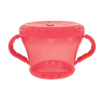 Nuby 2-Pack Snack Keepers, Colors May Vary