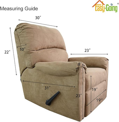 Easy-Going Recliner Chair Slipcover Reversible Sofa Cover Water Resistant Couch Cover Furniture Protector with Elastic Straps for Pets Dog (Recliner, Navy/Navy)