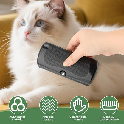 Deshedding Dog Brush, Grooming Deshedding Tool for Cats, Dogs, Horses, Pet Hair Removal Comb for Shedding, Effective for Short and Long Hair