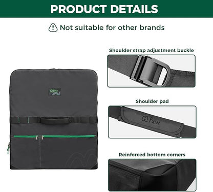 FXW Specialized Dog Playpen Storage Bag (Not Suitable for Other Brands), Designed for RV Trips, Fits 32" H 8 Panels and 9 Stakes, 1 Pack│Patented