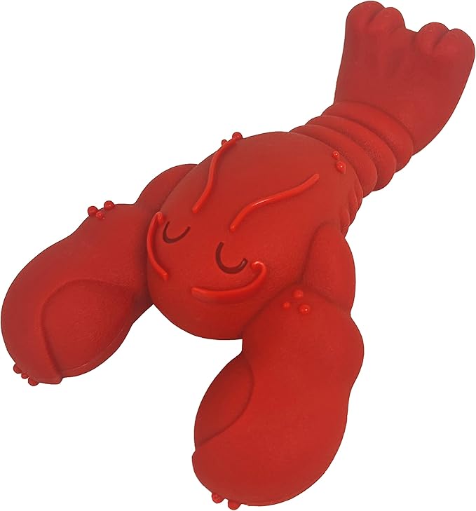 Nylabone Lobster Power Chew Toy for Dogs, Dog Toys for Aggressive Chewers, Filet Mignon Flavor, X-Large Dogs - 50+ lbs, 1 Count