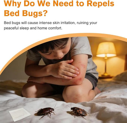 15 Pack Powerful Bed Bug Repellent Pouches, Natural Ingredients Bed Bug Killer & Mite Spray Safe for Pet & Child, Bed Bug Spray for Home, 30 Days Long-Lasting Protection, Easy to Use Bed Bug Bomb