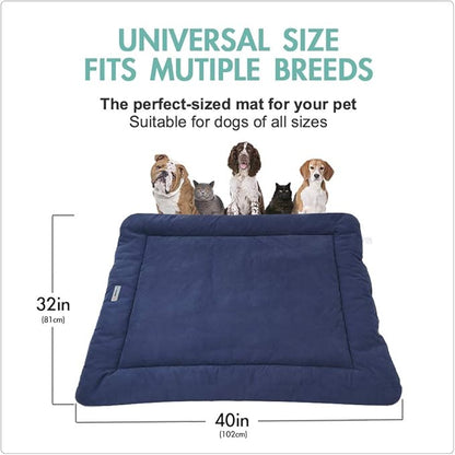 CHEERHUNTING Camping Dog Bed Pet Bed 40”X32”, Outdoor, Waterproof, Washable, Water-Resist, Large, Durable, Portable Travel Pet Mat