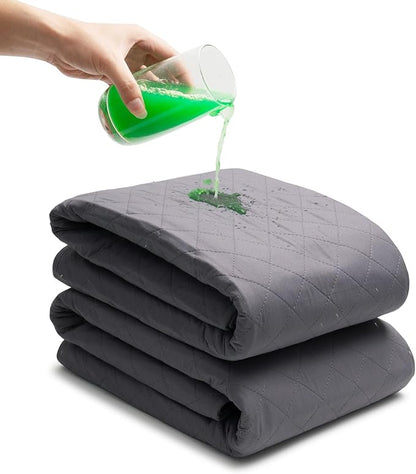 Hide Stains Bed Wetting Pads 36x72 Inch (2pack),Bed Pads for Incontinence Washable Extra Large,Blankets Waterproof and Stain Proof,Washable Bed Pads for Adults,Washable Incontinence Pads