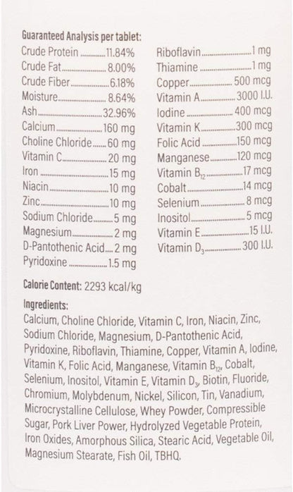 Doc Roy's Daily Care Extra Canine, Advanced Multivitamin Supplement for Dogs, Supports Energy, Immune, Muscle, Bone & Brain Health, Provides Vitamins A C D3 E B Complex, Iron Zinc, 365ct Tablets