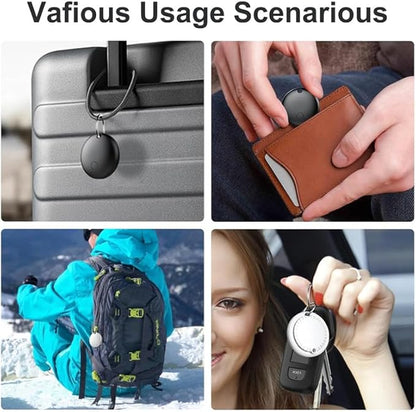 GPS Tracker for Vehicles No Monthly Fee, Tracker Device for Vehicles, Mini GPS Tracker for Kids, Tracking Devices for Cars Hidden Works with Apple Find My (iOS Only) Pet Tag Tracker for Dogs Bike Keys