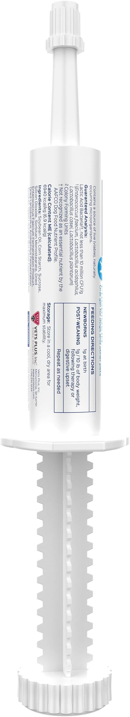 Probios Probiocin Oral Pet Gel for Dogs and Cats, Probiotic Supplement for Digestive & Immune Support, 15 g Tube