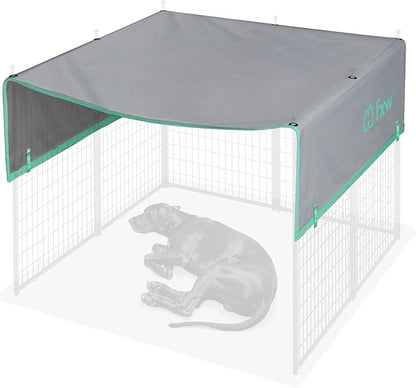 FXW Sun Shade Specialized for FXW Dog Playpen (Not Suitable for Other Brands), Fits for 50" H Rollick/Instant Dog Playpen│Patent Pending (Playpen not Included)