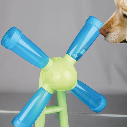 TRIXIE Windmill Strategy Game, Beginner Dog Puzzle Toy, Level 1 Activity, Treat Puzzle, Interactive Play, Dog Enrichment
