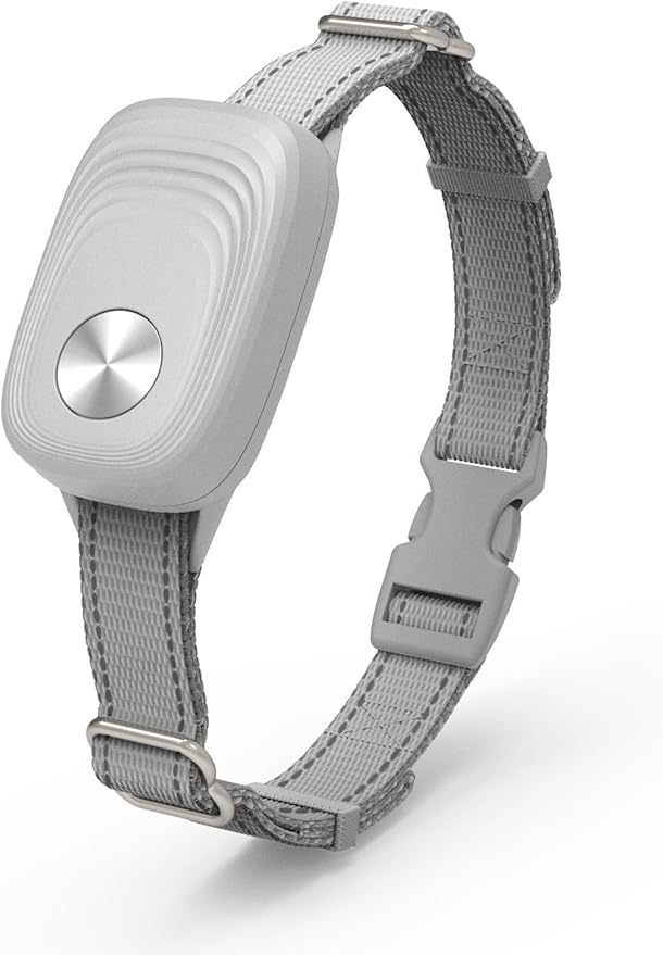 Automatic Pet Door Collar Compatible with High Tech Pet Door for MS-4 or MS-6, Twilight Gray,1PK