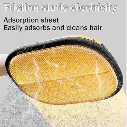 2-in-1 Electrostatic Pet Grooming & Hair Removal Glove, Double-Sided Design for Cats & Dogs, Upgraded Static Technology, Works on Carpet/Sofa/Clothing, Pet Care Tool