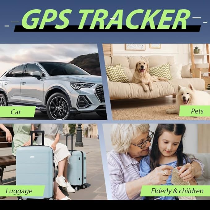 Pet GPS Tracker: A smart Collar with Real-time Location Tracking—no Monthly fees, no SIM Card Required, Real-time Tracking for Small Pets, Compatible with Android and iOS, 356-day Battery Life