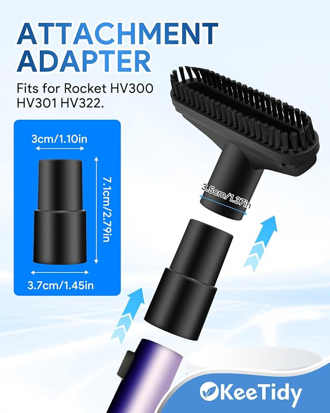 Upgraded Pet Hair Power Brush Attachment for Shark Navigator and Rotator Vacuums, Pet Upholstery Tool & Carpet Turbo Brush,NV350 NV351 NV352 NV356 NV357 NV360 NV501–Part 119FFJ 351FJV540 224FFJ480