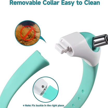 Automatic Cat Toys Laser Collar with Red Light, Interactive Cat Toys for Bored Indoor Cats, Rechargeable Electric Laser Pointer Cat Toy Wearable Collar for Kitten