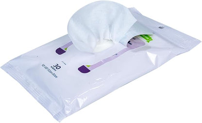 Wet Ones for Pets Antibacterial Calming Wipes with Chamomile, Lavender Scent - Dog Cleaning Wipes - Scented, Durable and Disposable Dog Wipes for Paws, 30 Count