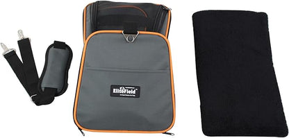 EliteField Expandable Soft Pet Carrier (3 Year Warranty, Airline Approved), Multiple Sizes and Colors Available (17" L x 11" W x 11" H, Gray)