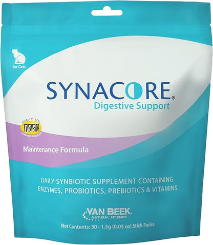 Synacore Feline - (30 Count) All Natural Formula to Provide Immune Support for Cats & Help Maintain Digestive Health - Probiotics and Vitamins for Cats - Natural Pet Products