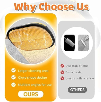 Pet Hair Remover, Pet Hair Removal Gloves for Carpet, Couch, Furniture, Car Seat, Upgraded Pet Hair Removal Tool (3PCS)