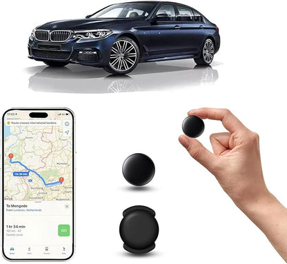 GPS Tracker for Vehicles – No SIM Required, Hidden Magnetic Car Tracker Device, Real-Time GPS Tracking for Kids, Car, Pets, No Monthly Fee, Works with Apple Find My, Vehicle Locator 2026 Upgraded