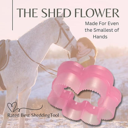 Epona Shed Flower Horse Grooming Tool