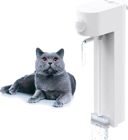 uahpet Replacement Pump for Wireless & Battery Operated Cat Water Fountain 67oz/2L Automatic Cat Water Dispenser