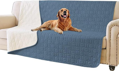 Tcksstex Waterproof and Anti-Slip Dog Bed Cover and Pet Blanket Sofa Pet Bed Mat ，car Incontinence Mattress Protectors Furniture Couch Cover for Most Cats Dogs, Pets