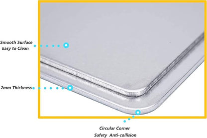 Comtim Rabbits Cooling Mat, Self Cooling Mat Pad for Hamster Guinea Pig Chinchilla Bunny Kitten Cat and Other Small Animals, Pet Cool Plate Ice Bed, Rapid Cooling - Perfect for Hot Summer Weather, L
