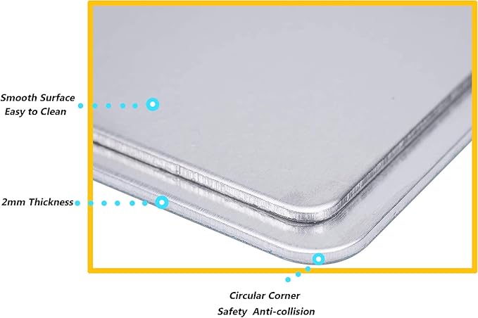 Comtim Pet Cooling Mat for Rabbit Hamsters, Self Cooling Mat Pad for Hamster Guinea Pig Chinchilla Kitten Cat and Other Small Animals, Pet Cool Plate Ice Bed - Perfect for Hot Summer Weather, S
