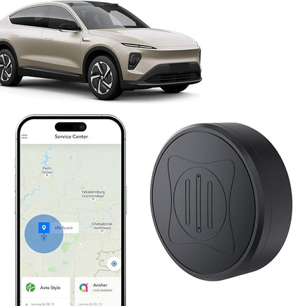 Mini GPS Tracker for Vehicles: Tracker Device for Vehicles Hidden No Subscription No Monthly Fee Car Tracker Device Magnetic Real-Time Tracking (GF10-09)