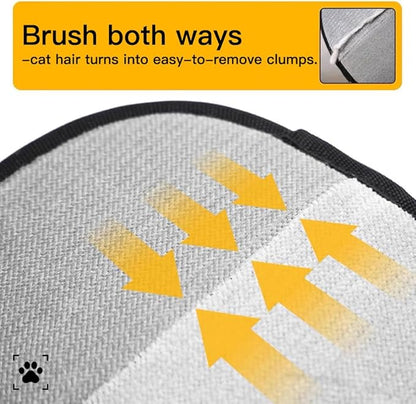 Pet Hair Removal Glove, Reusable Pet Grooming Mitt for Dogs and Cats, Effectively Removes Hair from Clothing Couch Carpet Car Seat (1 Pack)
