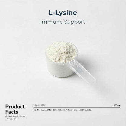 L-Lysine Supplement for Cats 900mg/scoop - Cat Supplement for Sneezing and Runny Nose, Cold, Immune Support, Eye Function, and Respiratory Health – Lysine Powder