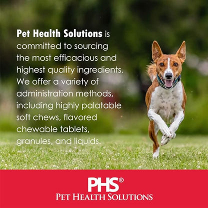 Pet Health Solutions Derm Tabs Extra Strength for Dogs - Natural Oil, Vitamins, Minerals, and Antioxidants - Support Healthy Skin and Reduce Shedding - 360 Chewable Tablets