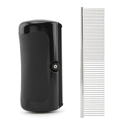 Deshedding Dog Brush, Grooming Deshedding Tool for Cats, Dogs, Horses, Pet Hair Removal Comb for Shedding, Effective for Short and Long Hair