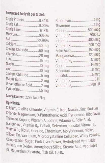 Doc Roy's Daily Care Extra Canine, Advanced Multivitamin Supplement for Dogs, Supports Energy, Immune, Muscle, Bone & Brain Health, Provides Vitamins A C D3 E B Complex, Iron Zinc, 180ct Tablets