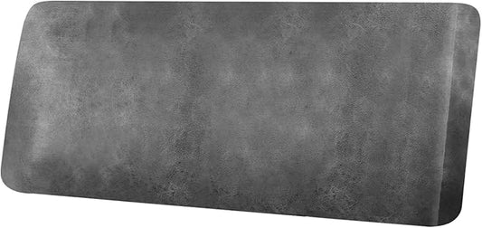 ANARACHON Leather Look Couch Cushion Covers Sofa Seat Slipcovers Sets Couches Furniture Protector for Sectional Armchair Loveseat Pets Kids Stretch Spandex Fabric (1 Cushion Sofa, Light Grey)